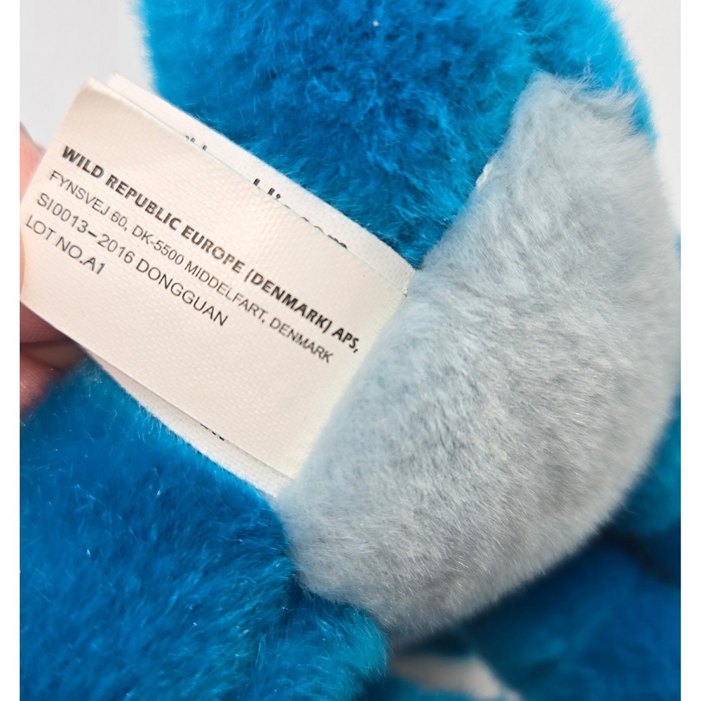 Wild Republic‎ Blue Triceratops Plush Dinosaur Stuffed Animal 2016 KM Intl - Picture 11 of 12